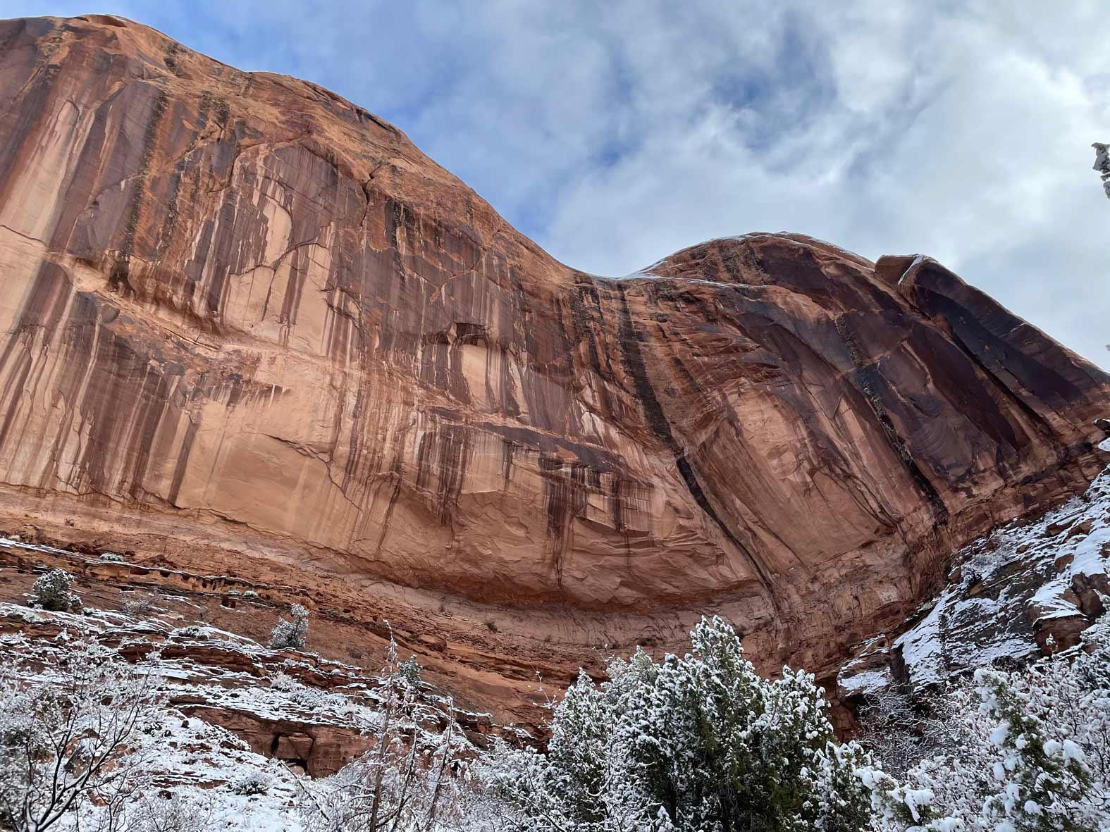 Canyon Walls looking overheard