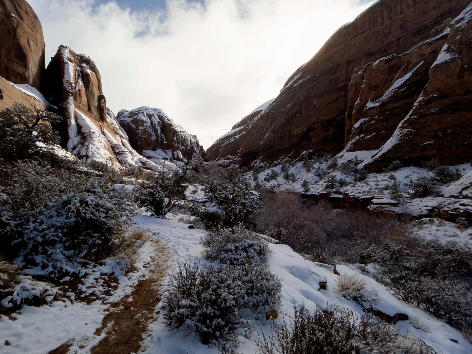 A beautiful return to the trailhead