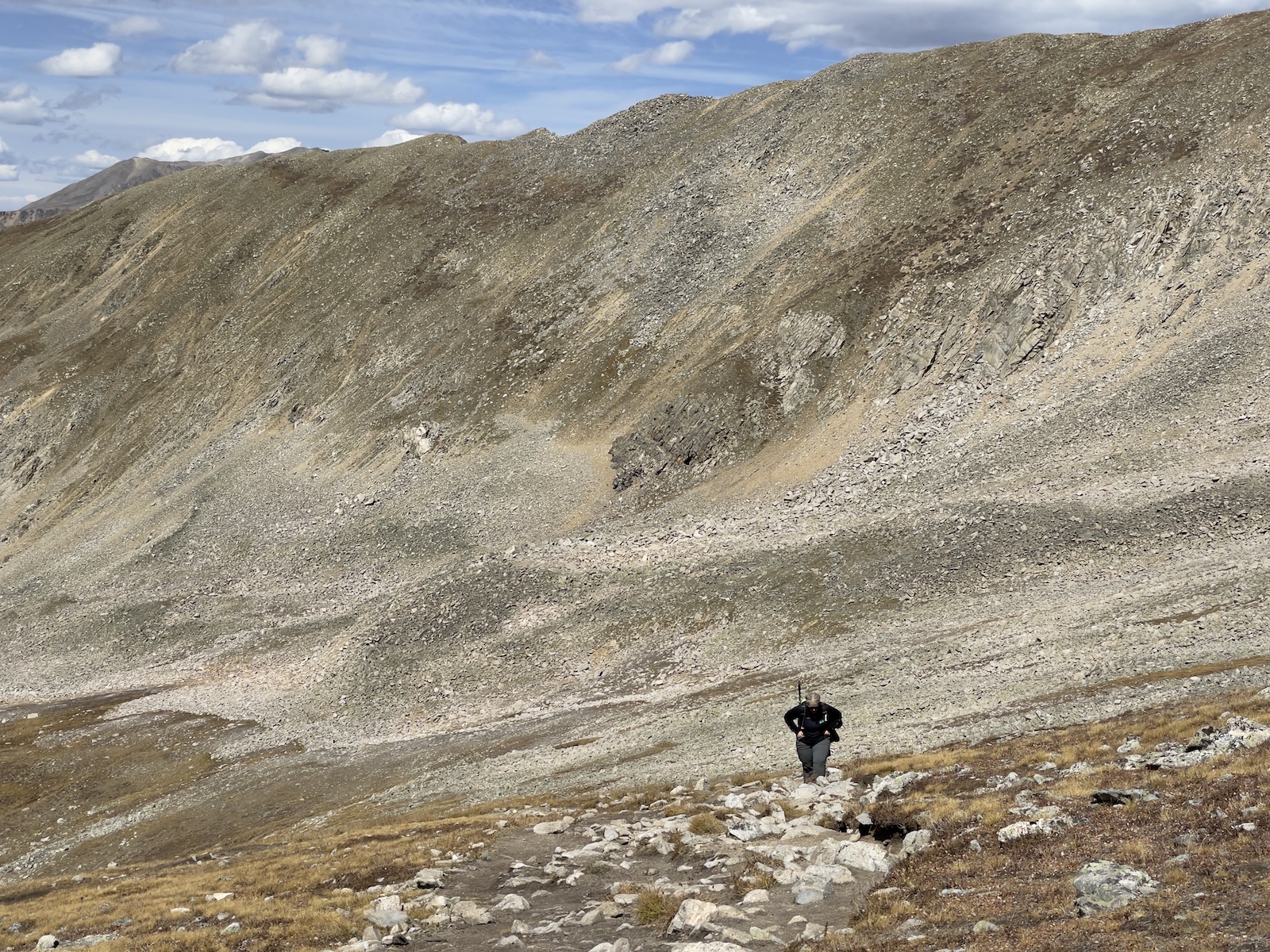 Looking at my friend Katt, 12,900ft