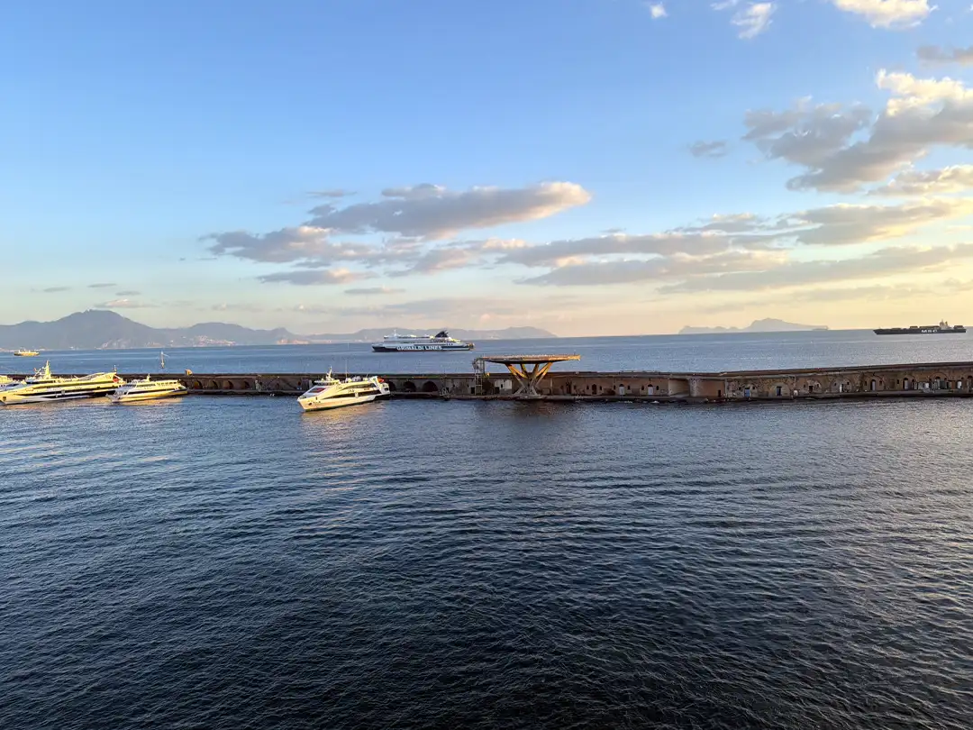 Sunset Before Departure