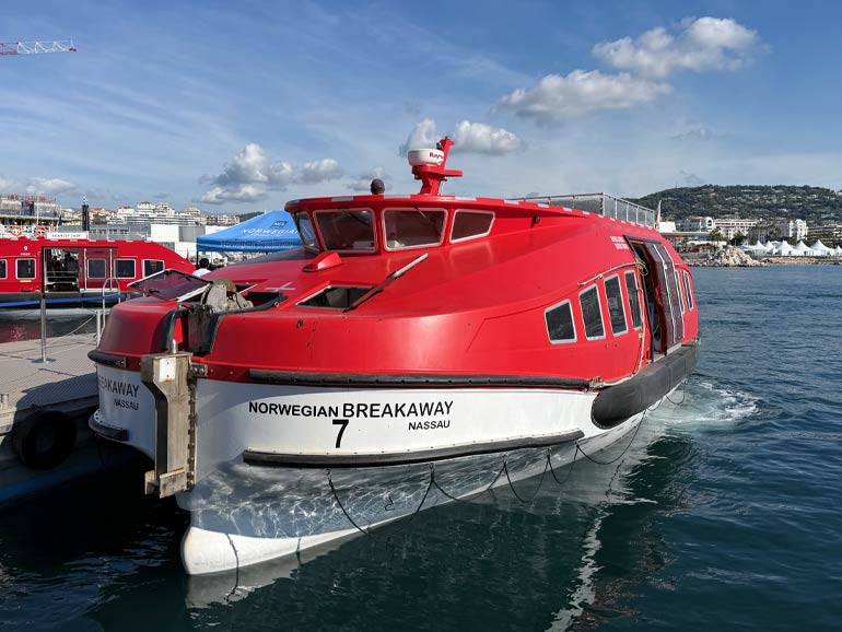 A Norwegian Tender Boat