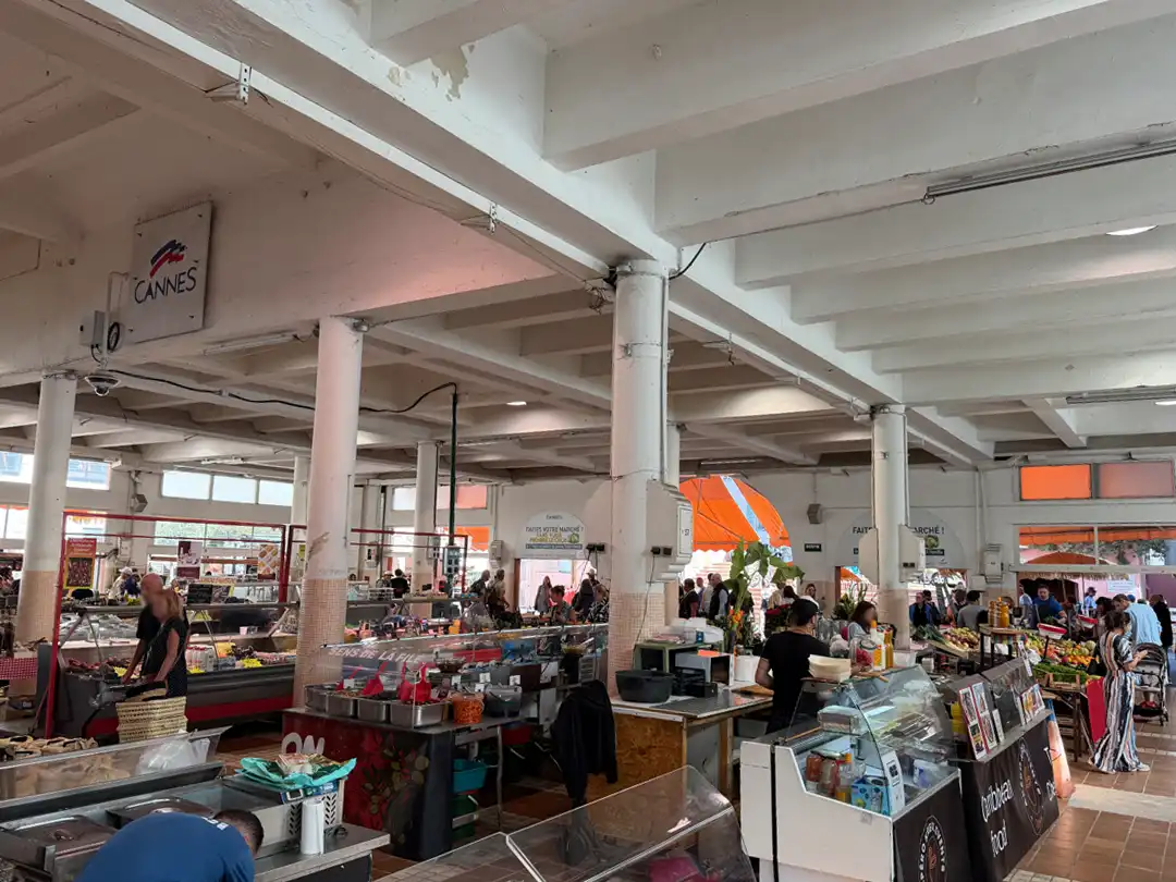 The famous Marché Forville