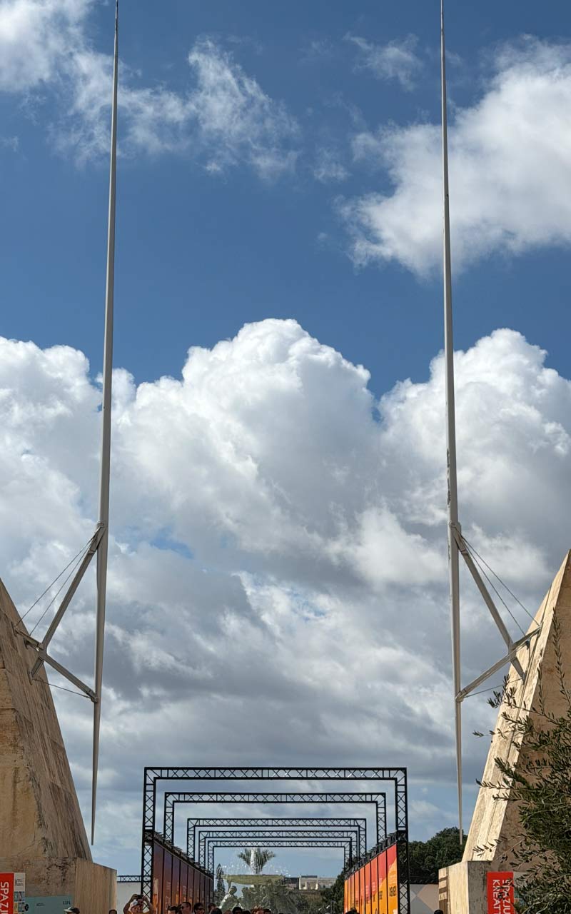Valletta Lance Large Lances act as the entrance point to Valletta