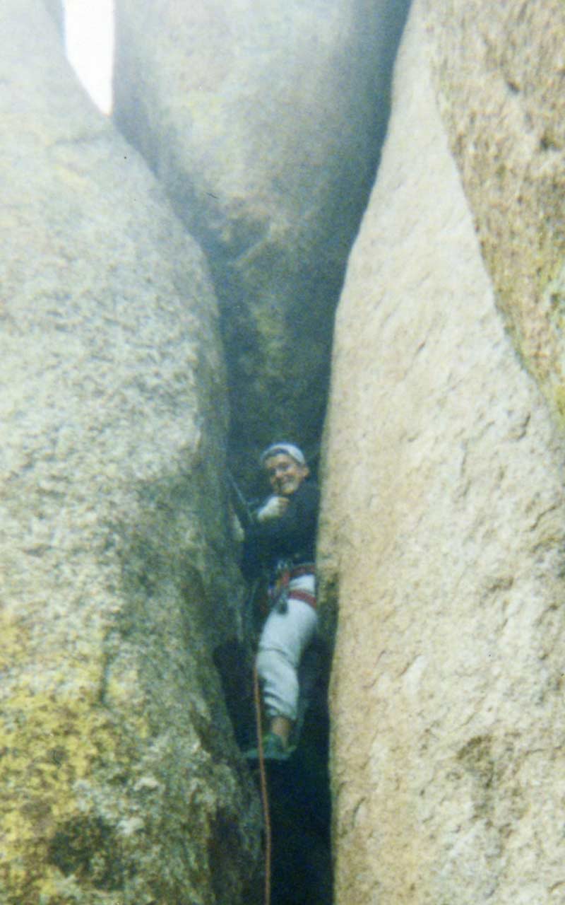 Climbing in Vedauwoo, WY. 1994 Climbing in Vedauwoo, WY. 1994