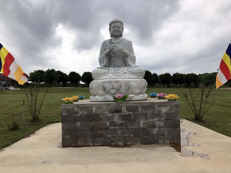 Buddha Statue in Tulsa Oklahoma