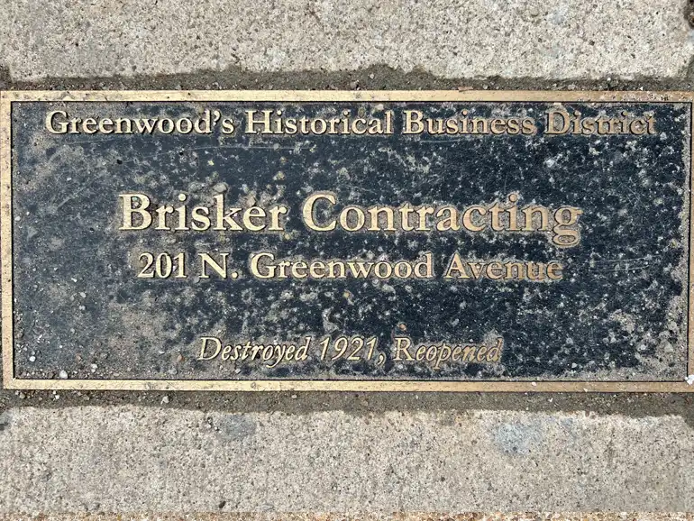 Greenwood Historic Marker2 Greenwood Historic Marker. Brisker Contracting.