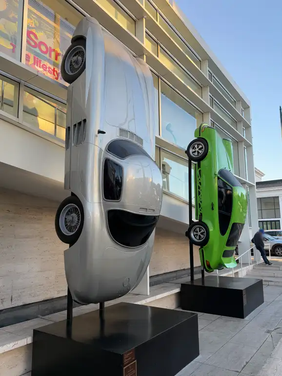 Car Art work at The Paley Center
