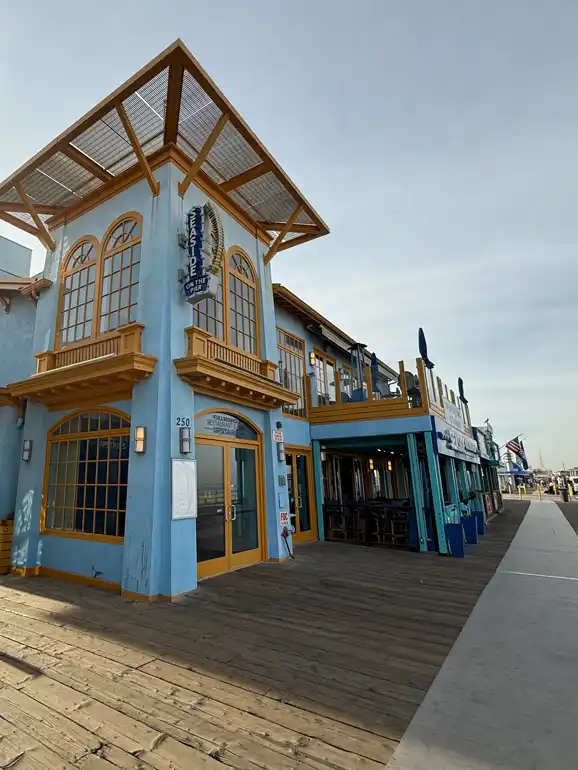 A Local Restaurant on Santa Monica Pier
